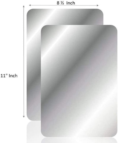 Big Flexible Mirror Sheets 15''x 23.9''x 0.5