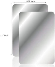 Load image into Gallery viewer, Mirror Stickers 8 1/2&quot; X 11&quot; Soft Round Corners - Intriomart.com
