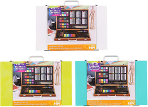Studio 71 Kids Art Set in Wood Case: 82 pieces Box color may vary - Intriomart.com